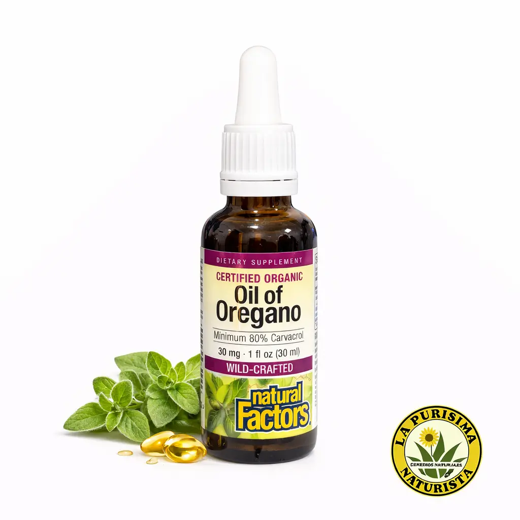 Aceite de Orégano Orgánico 30 ml con Gotero Aceite de Orégano Orgánico 30 ml con Gotero