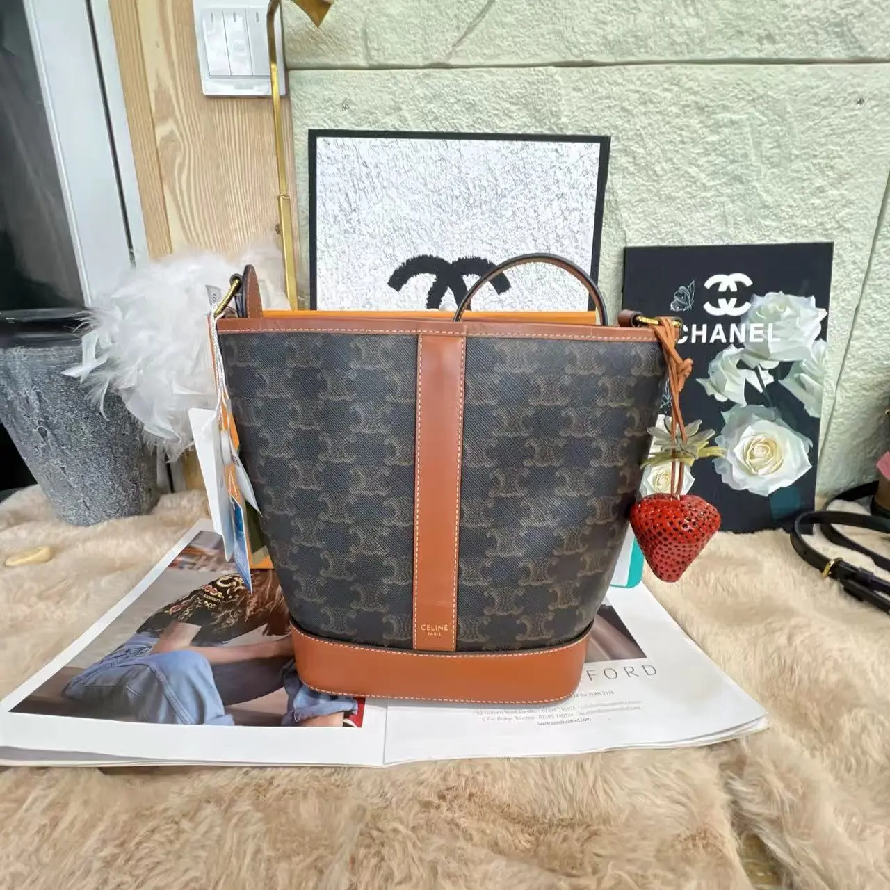 Pre-owned Celine cross body bag