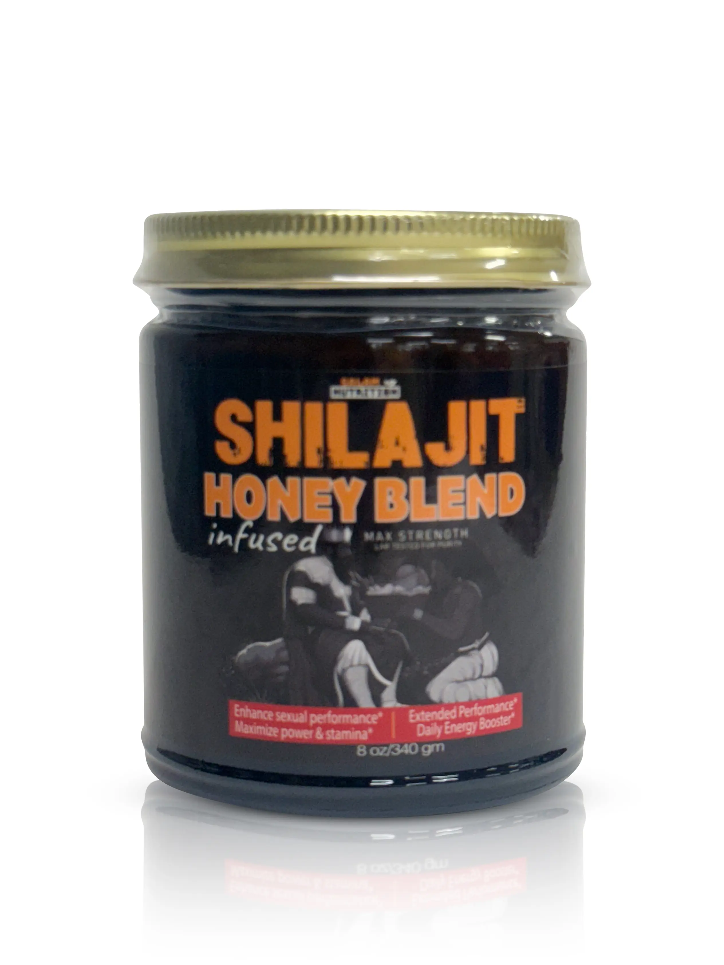 Shilajit Honey Blend Supplement Infused Max Strength Natural Energy Stamina Vitality Boost - Healthcare