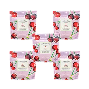 Cherry It’s a Fire (5-Pack) Ditch the basic sugar. These cherry ribbon candy pillows are packed with a bold chili, lime, and sea salt center. Crunchy, tangy, and unapologetically spicy. Call me hot, not sweet.