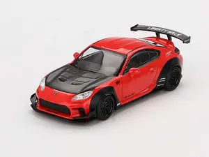 Toyota GR86 LB★Nation – Red (Mini GT) Diecast 1:64 Scale Model - TSM MGT00885