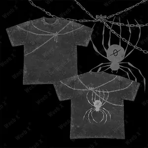 Weeb X Retro Heavy Limited PHANTOM TROUPE Hunter x Hunter Anime Double Printed Washed Cotton T-shirt , unisex oversize anime manga acid tee , full graphic gift tee anime lover