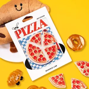 Foodie Street Value Art Stickers Pack – Bold Street-Style Food Illustrations for Laptop, Phone Case, Journal & Urban Decor