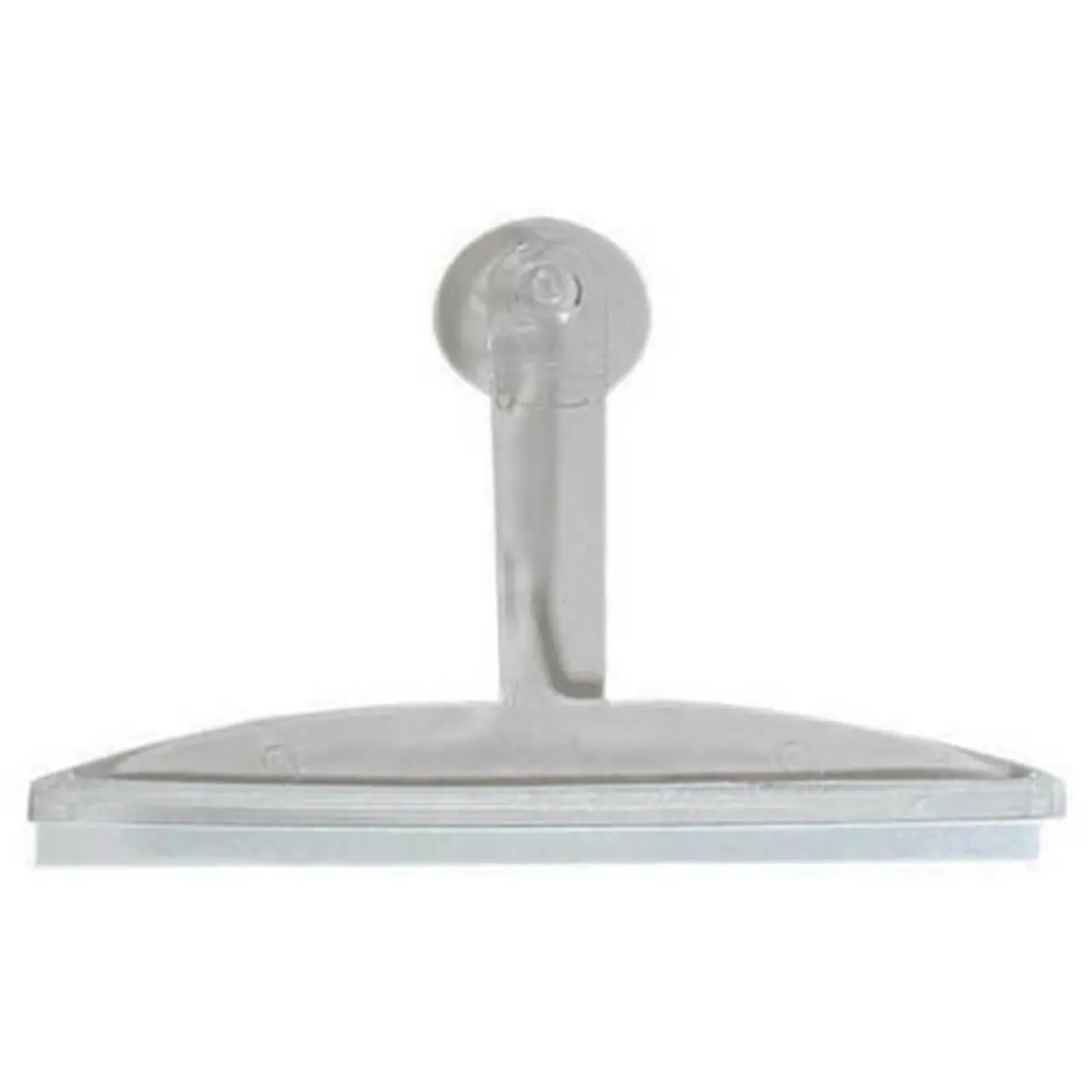 212 MAIN Handheld Household Plastic Squeegee with Handle - 12 in. Durable Blade, Bendable Build, Strong Suction, Transparent Design for Daily Glass, Multi-Purpose Deep Cleaning
