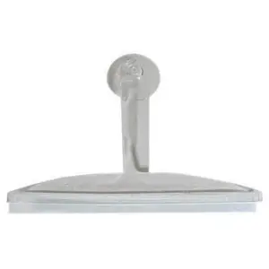 212 MAIN Household Plastic Squeegee with Handle - 12 in. Durable Cleaning Blade, Flexible Design, Strong Suction, Transparent Design for Glass Cleaning