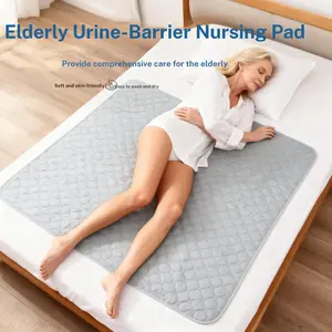 Elderly Bedridden Urinary Incontinence Mattress, Multiple Sizes Available, Skin-Friendly, Washable Adult Diaper Care Pad