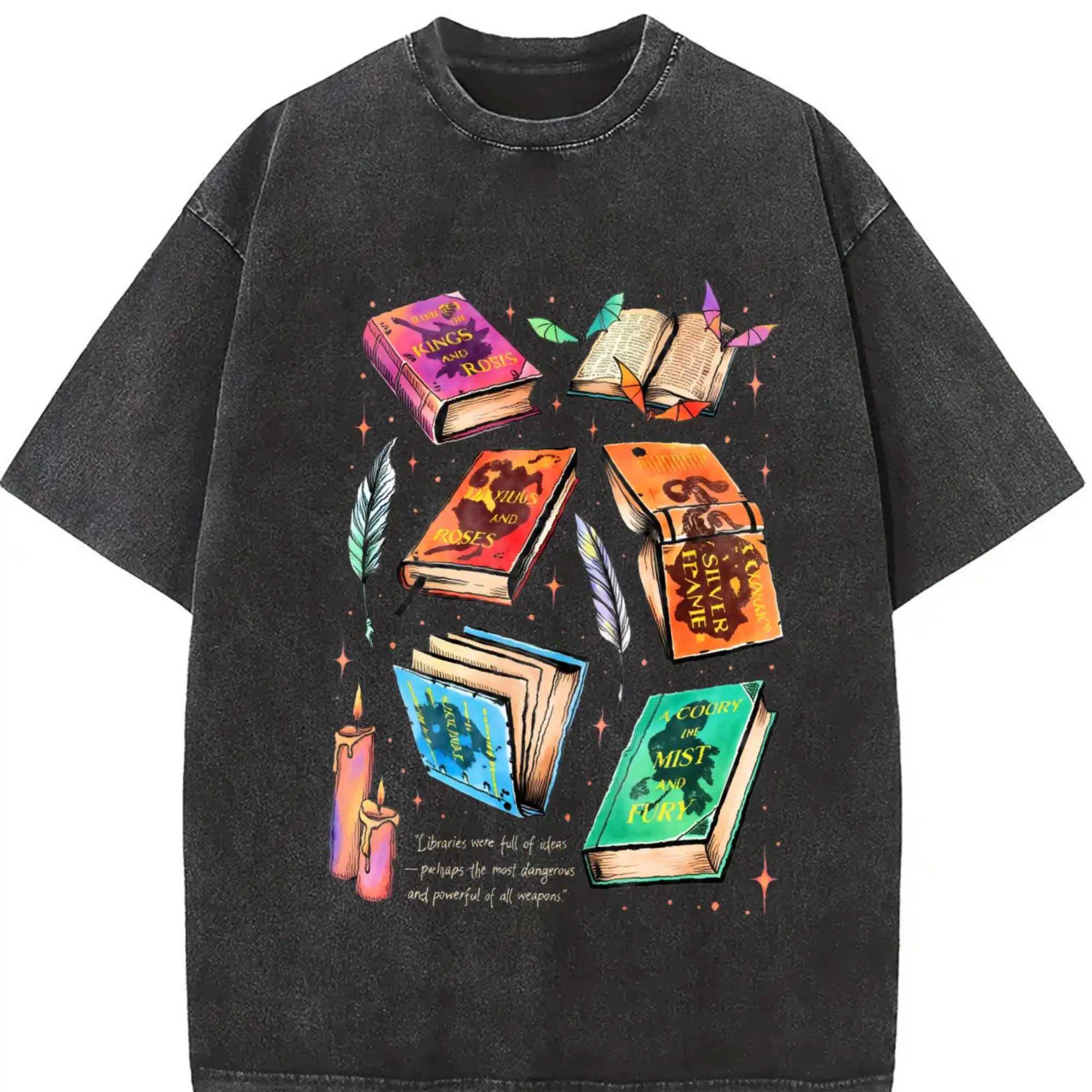 Fan Of ACOTAR Series Shirt, The Bat Boys Shirt, Velaris Book Lover T Shirt, SJM Inspired Tee, Gift For Bookish, Book Lover Gift