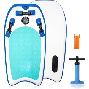 Inflatable Bodyboard Lightweight Portable 40" Body Board for Adults and Kids Surfboards Body Boards for Beach River