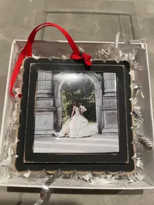 Custom Photo Ornament - Handmade wooden ornaments