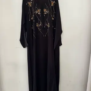 Elegant Closed Abayas with Different Designs and Colors