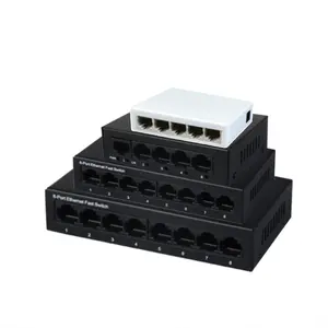 Gigabit network switch 5-port 8-port 16-port 24-port splitter network cable splitter small desktop rack-mounted