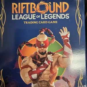 Riftbound tcg league Lee Sin starter deck box