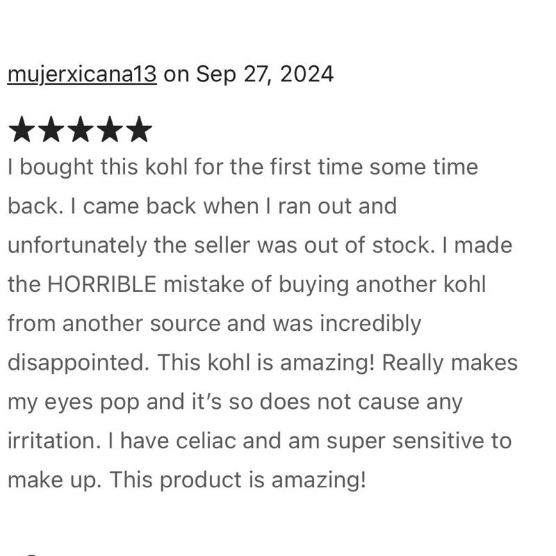 Sormeh Powder Eyeliner: The Ancient Lead-Free, Hypoallergenic, Long Lasting, Jet Black, UV Protection, Waterline Eyeliner. USA Made    Brand: Sudi