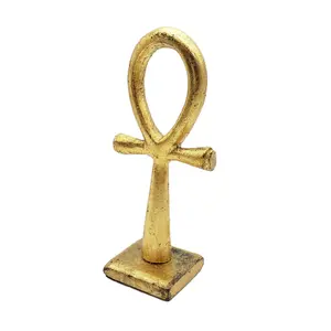 Egyptian Ankh Statue Collectible - Made in Egypt