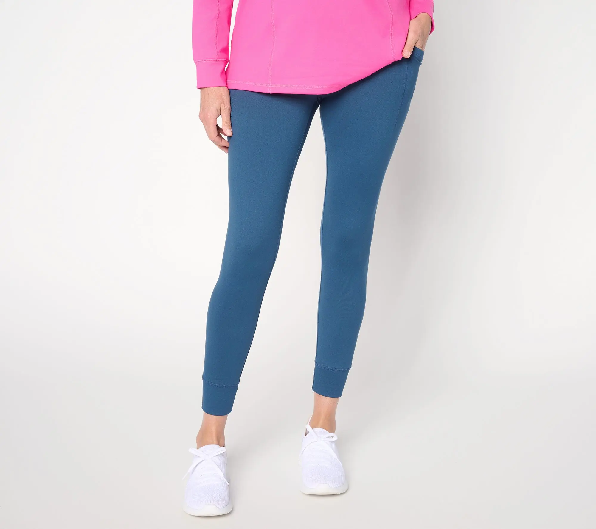 Belle Body by Kim Gravel Petite Athletic Jersey Pocket Pocket Jogger Belle Body by Kim Gravel Petite Athletic Jersey Pocket Pocket Jogger