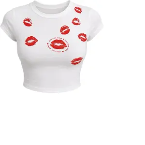 “Kiss Me Through the Phone” Crop top