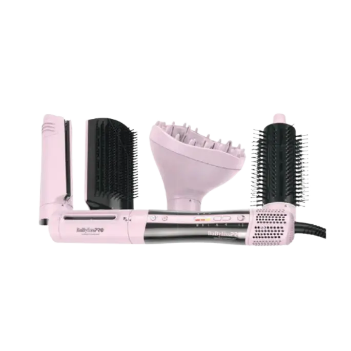 BaBylissPRO Nano Titanium StyleSwitch Multi-Styler + Dryer - Pink