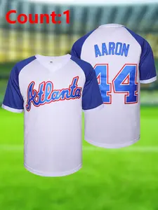 Men's Stretchy Baseball Jersey with Embroidery and Buttons, Breathable Casual Sportswear for Training and Parties, All Seasons Style, Athletic Tops, Sports Clothing