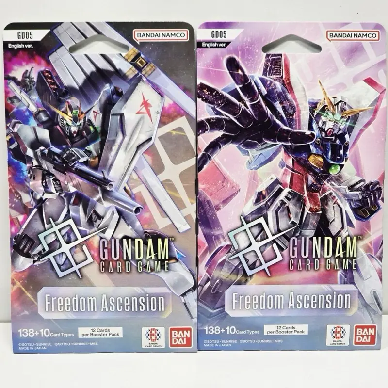 Gundam TCG Freedom Ascension Sleeved Booster Pack - Freedom Ascension (GD05) - Random Art