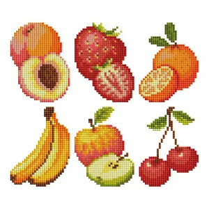 Mini Dazzles - Fruits Diamond Painting Kit