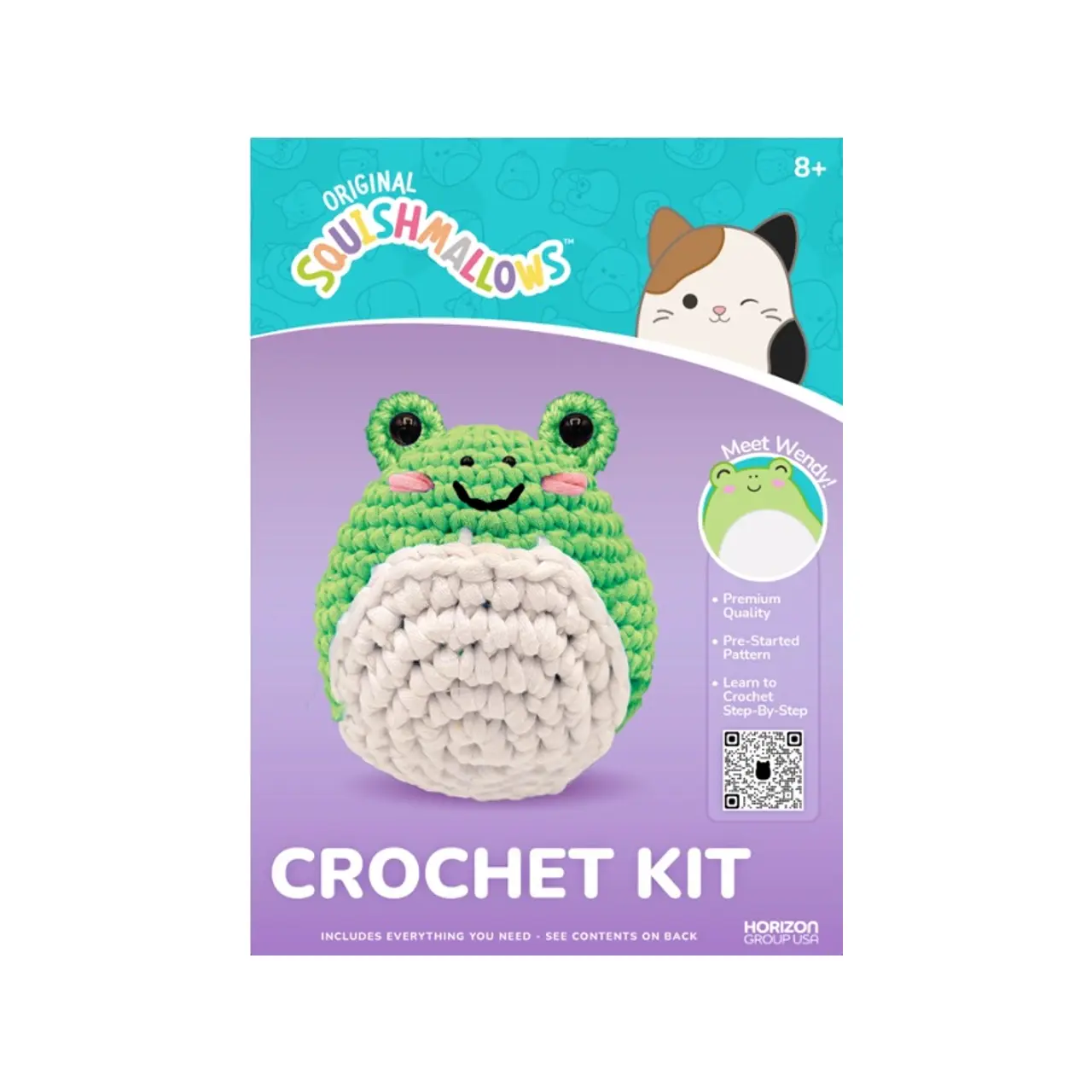Wendy The Frog Squishmallows Crochet Kit