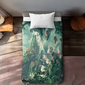 MWW C1DCTXLWBZBQAF Turquoise Twin Size Extra-Long Duvet Cover - Color-Accented, Machine-Washable Microfiber Bedding Essential for Stylish Home Decor (Color-Accented, Extra-Long, Machine-Washable, Microfiber Duvet Covers), Color-Accented Duvet Covers