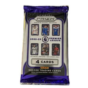 Prizm Panini 2022-23 Premier League Soccer - Single Factory Sealed Pack - 4 cards per pack - trading cards - sports cards
