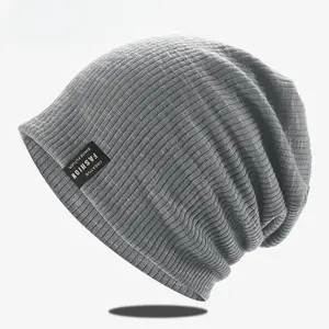 Slouchy Beanie for Men Winter Hats for Guys Cool Beanies Mens Lined Knit Warm Thick Skully Stocking Binie Hat