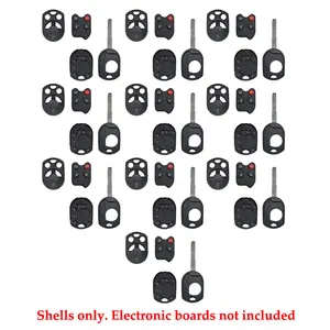 Car Key Holder, 2012-2014 Ford Focus 4B Remote Key Shell (10 Pack)