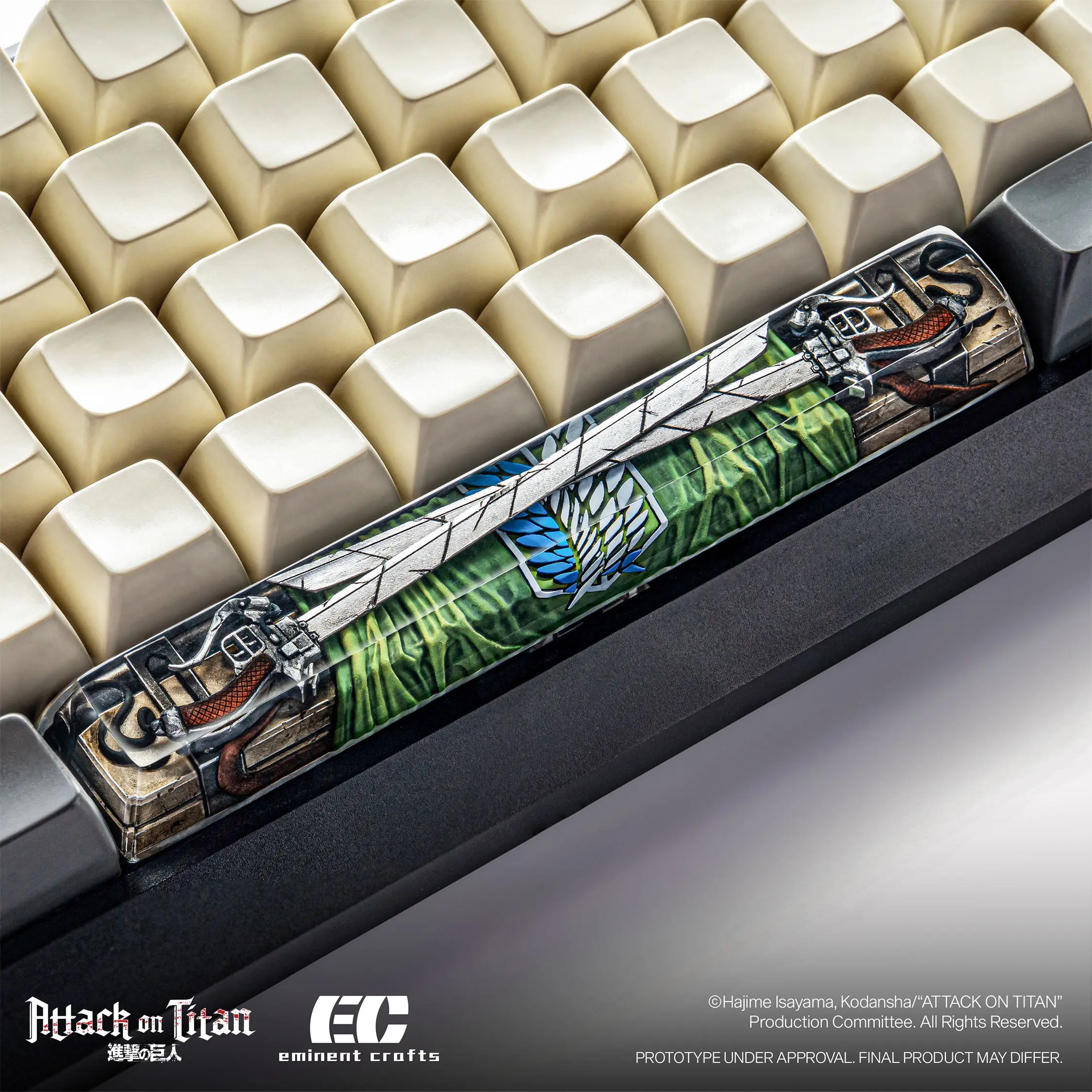 ODM Gear - Attack on Titan - Artisan Resin Keycap
