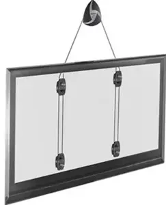 Barkan W1 ''Gallery'' Cable Wall Mount - Metallic Decor