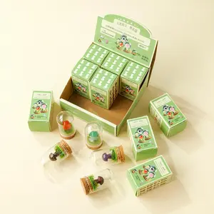 Natural Healing Gemstone Chakra Crystal Mushrooms Set Box, Energy Mineral Home Decor, Seven Chakra Healing Crystal Decor, Christmas Gift