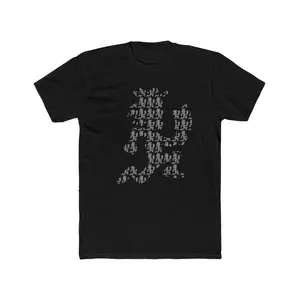 Gray Hatchetman Unisex Cotton Crew Tee