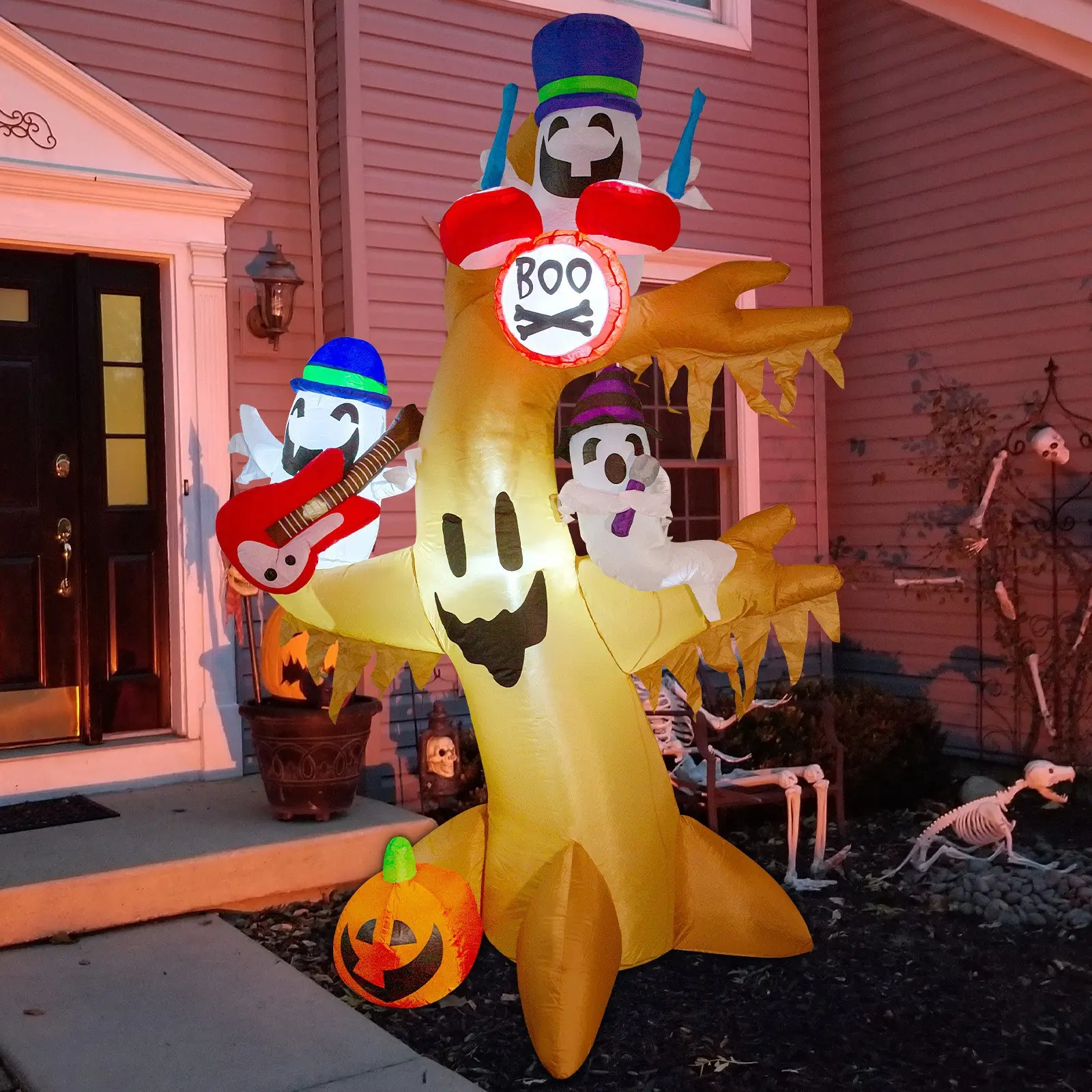 2.4 meter high percussion ghost tree