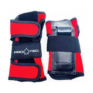Pro Tec Wrist Guard Pads Red/White/Black Size JR