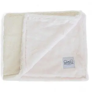 Luxury Duo Baby Blanket - Pink/Ivory