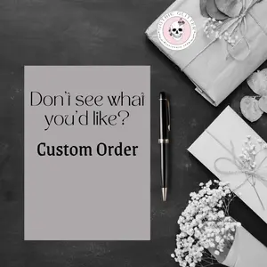 Custom Orders for Stationery, PDTs, and address labels