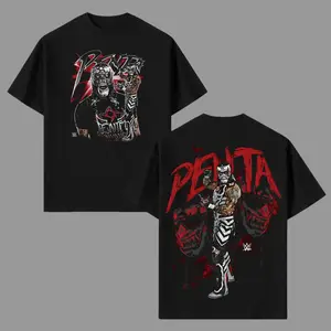 Penta El Zero Miedo Penta El Zero Miedo WWE T Shirt, Lucha Libre Wrestling Graphic Tee, Classic Vintage Oversized Streetwear Unisex Cotton Shirt, Pro Wrestling Outfit Fan Merch Top Gift