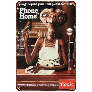 Vintage Coors Beer Sign 8x12 Retro Brewery Reproduction Aluminum Metal Rustic Wall Decor Bar Home Man Cave