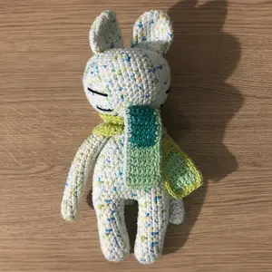 12in Pom-Pom Kitty - Eco-friendly Amigurumi Plush