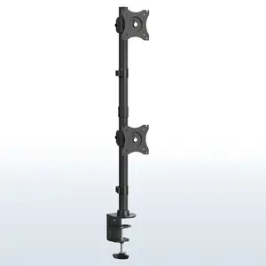 Vertical Dual Monitor Desk Mount - 13” to 34" Screens
