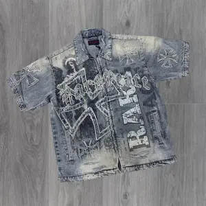 Rare Peace - Saint Denim Shirt - MD Blue 6063