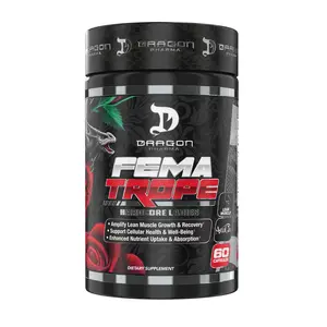 Dragon Pharma Fematrope | Ladies Muscle Growth & Recovery Supplement with 60 Capsules