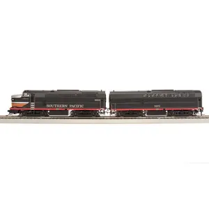 Broadway Limited RF-16 Sharknose A/B, SP 5550/5570, Black Widow Scheme, A-Unit Paragon4 Sound/DC/DCC, Unpowered B, HO Scale