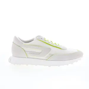 Diesel S-Racer LC X Y03061-P5137-H9439 Mens White Lifestyle Sneakers Shoes