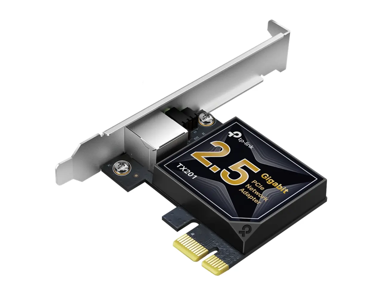 TP-Link TX201 Interface Cards 2.5Gbps PCI-Express 1 x RJ45 TP-Link TX201 Interface Cards 2.5Gbps PCI-Express 1 x RJ45