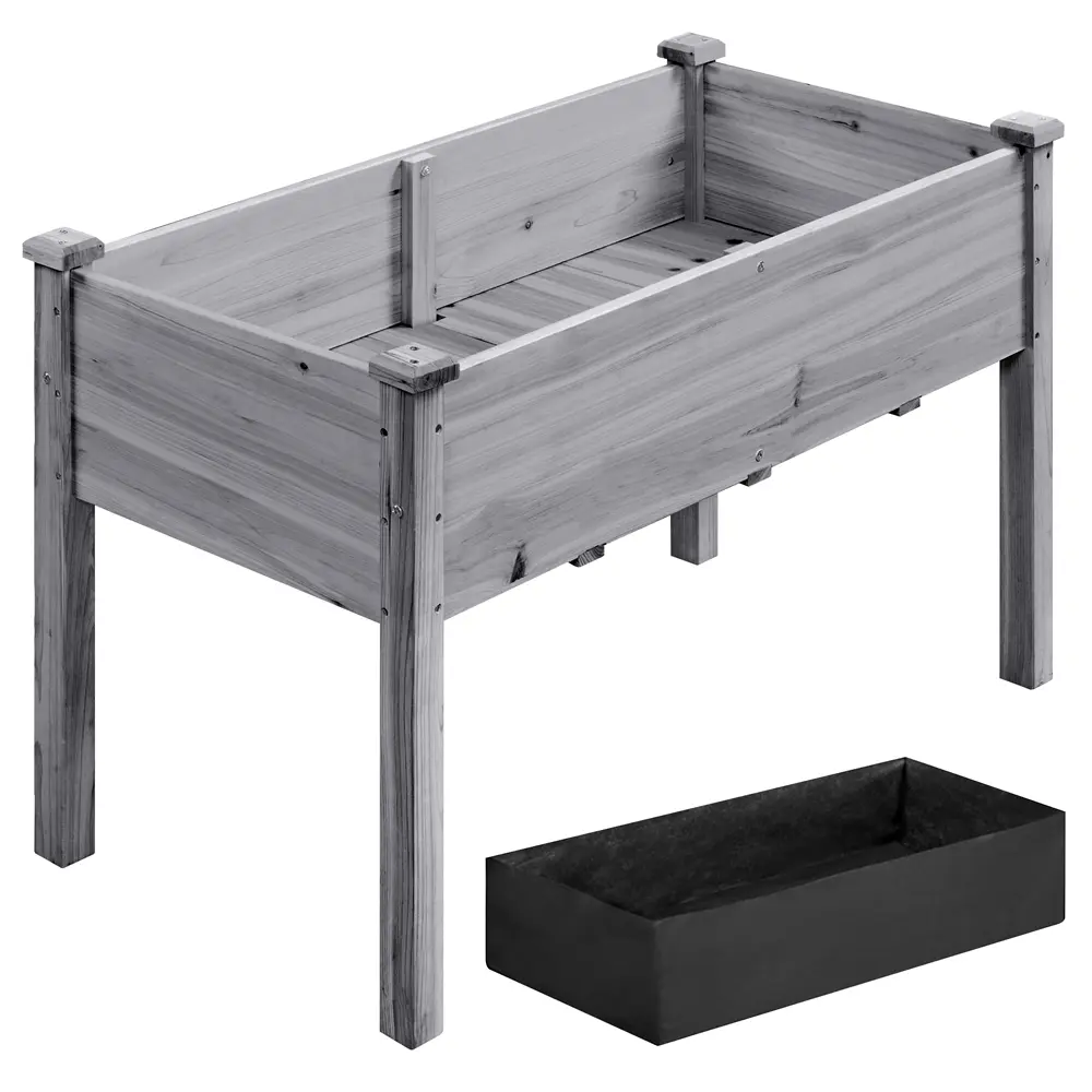 1-Tier Gray with Non-woven Liner
