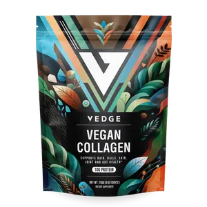 Vedge Vegan Collagen - 10g Protein Supplement for Hair Nails Skin Joint and Gut Health Optimum Healthcare Edible Dietary