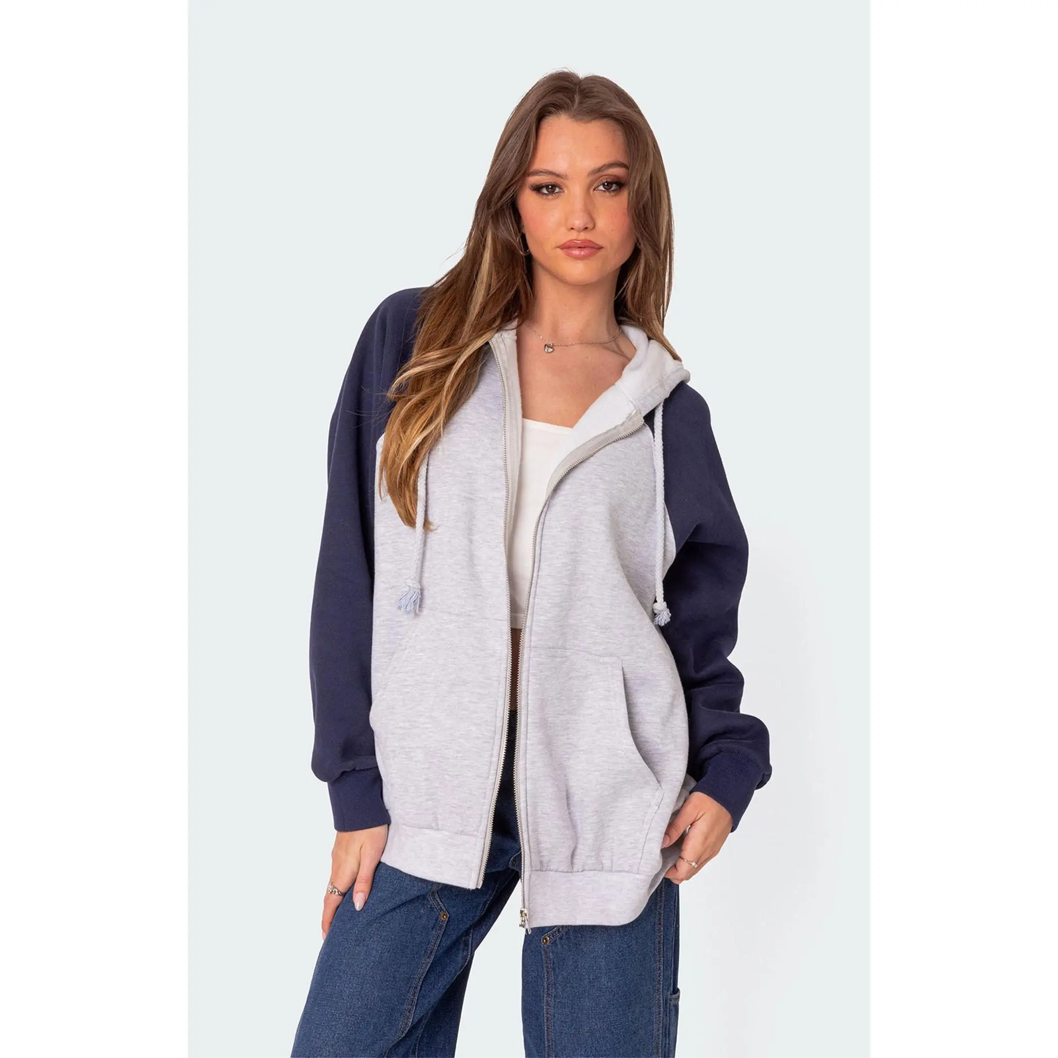 Edikted Women's Oslo Zip Up Hoodie
