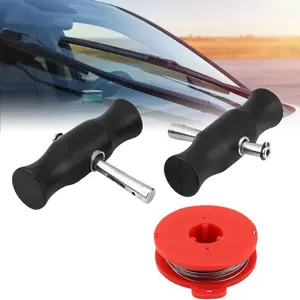 ar windshield disassembly and assembly wire tool, wire saw type disassembler, hand pulled wire puller, knife disassembly and assembly